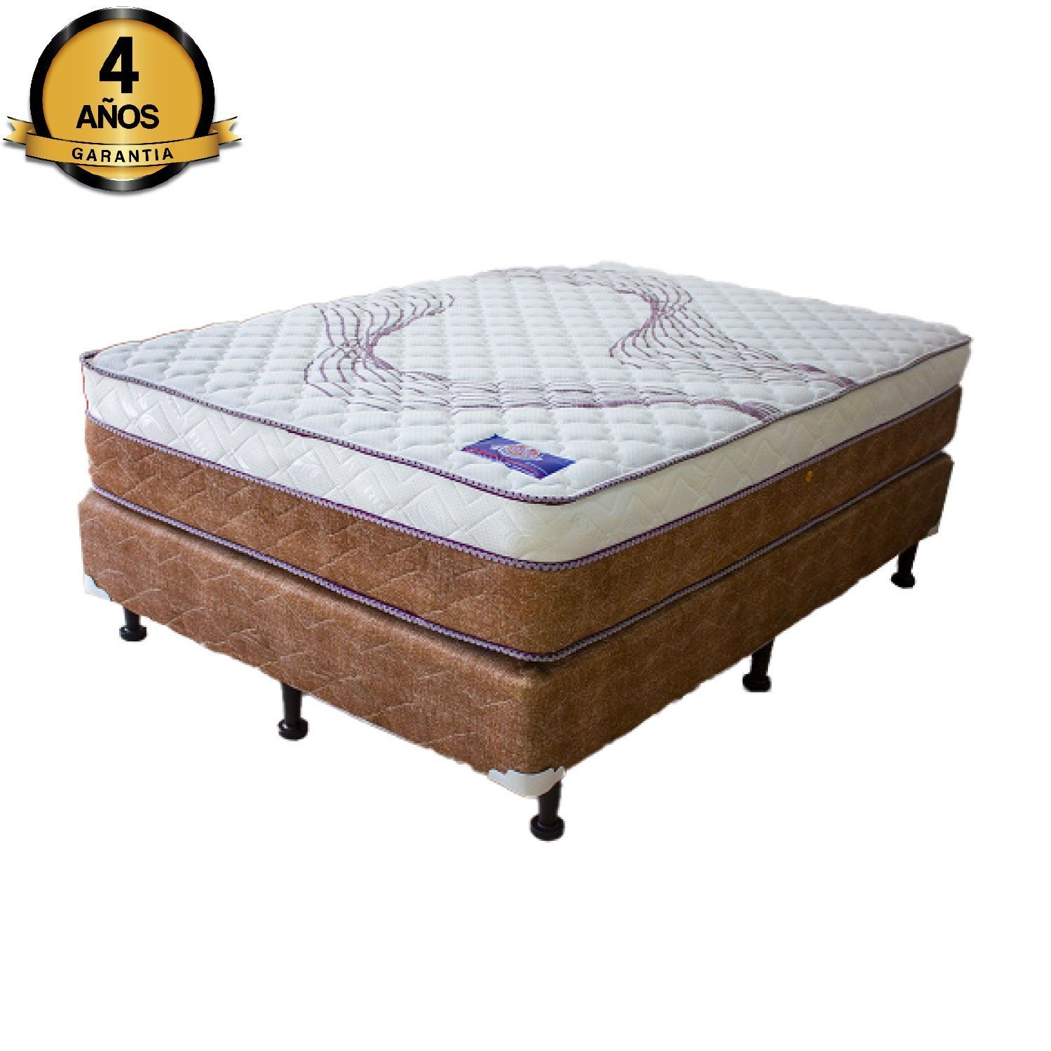 Cama Semi-Ortopédica Luna De Plata